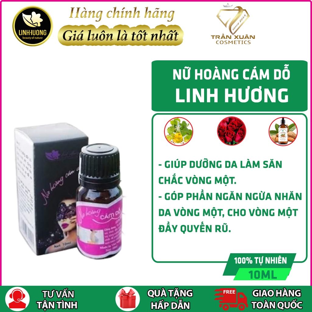 Tinh dầu Linh Hương nữ hoàng cám dỗ giúp săn chắc và tăng vòng 1 upsize hiệu quả