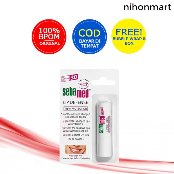 (Hàng Mới Về) Son Môi Sebamed Chống Nắng Spf 30