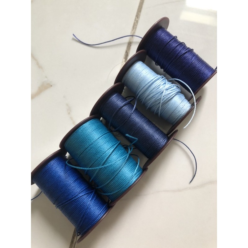 Bó 10m chỉ phủ sáp 0,65mm. Mã màu từ 31-40