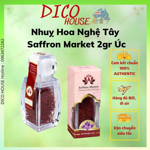 Nhuỵ hoa nghệ tây Saffron Market 2gr Úc