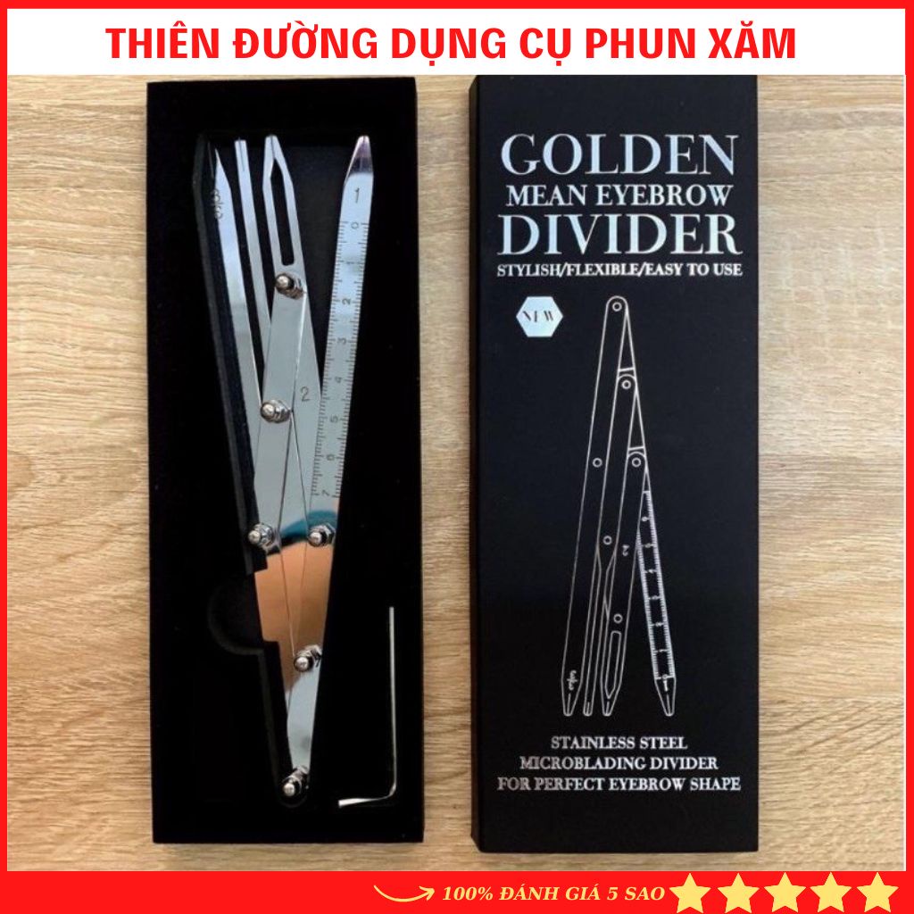 Thước Tỷ Lệ Vàng Đa Năng Đo Chân Mày DCPX