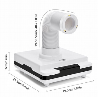 Máy hút bụi mini để bàn có đèn LED