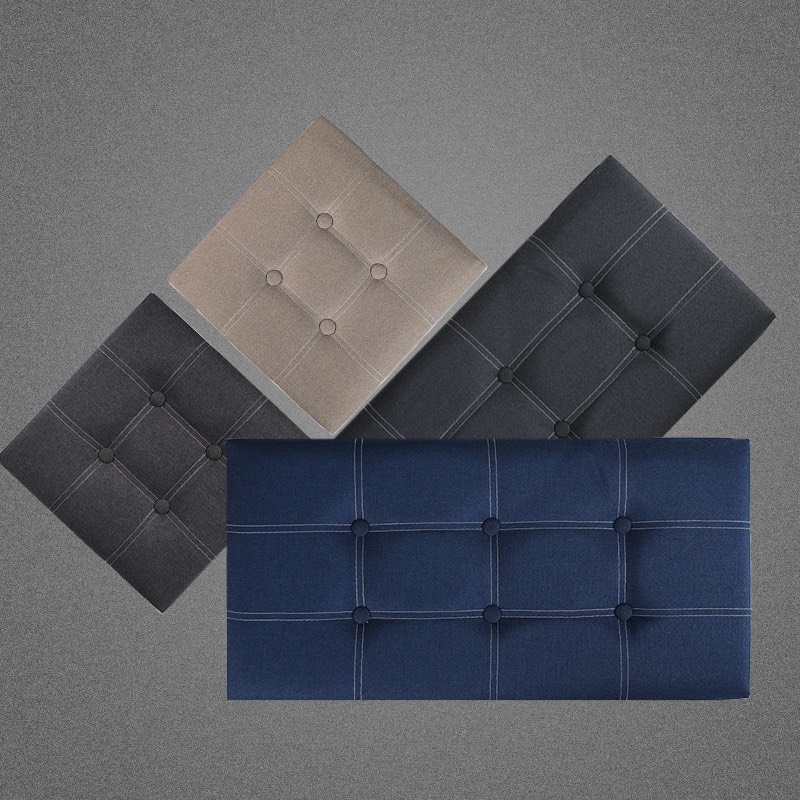 Ghế hộp đựng đồ sofa 2in1 da bấm cúc sang trọng tiện dụng