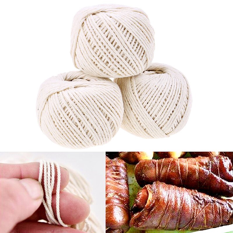 Chỉ buộc thực phẩm chất liệu cotton tự nhiên dùng bó chân giò, buộc thịt kho, buộc bánh ú