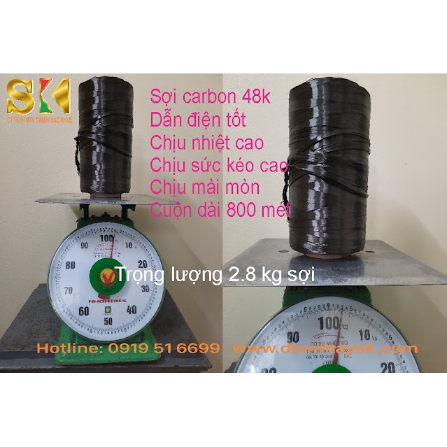 Bó sợi Carbon 48K | Thương hiệu Nhật Bản | Đảm bảo chất lượng