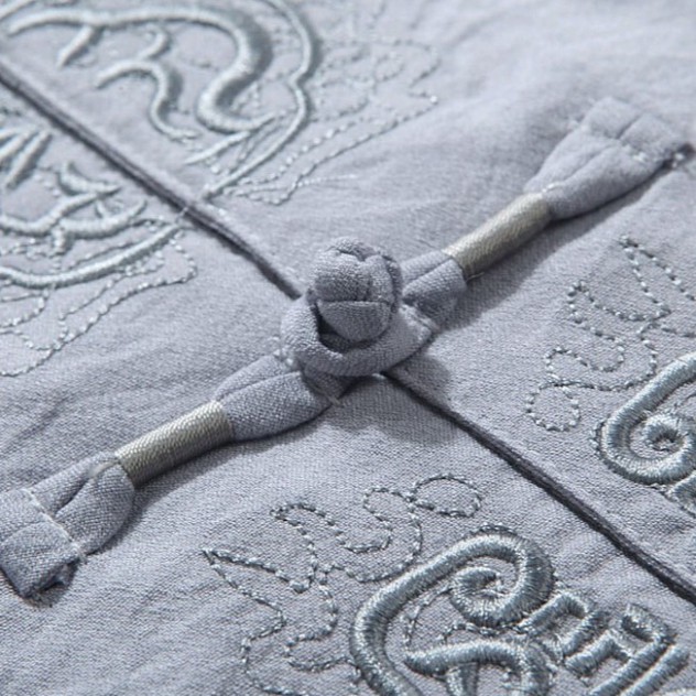 Bộ đũi dài trung niên, Chất liệu đũi tự nhiên 100%, Hàng may thiết kế | BigBuy360 - bigbuy360.vn