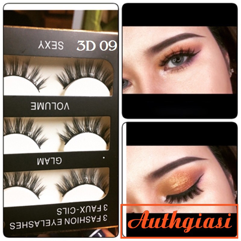 Sỉ Mi chồn 3D 3 đôi Fashion Eyelashes mi giả siêu xinh đủ mã