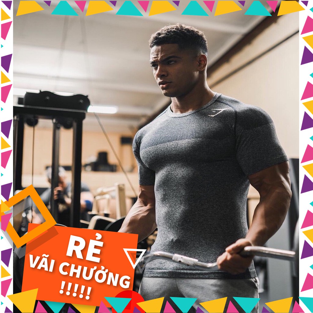 [HOT] Áo tập Nam GymShark cộc tay [Hàng HOT hè năm 2020]