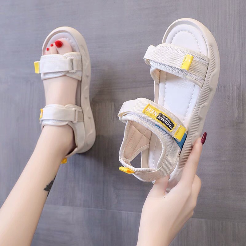 FREE SHIP Dép nữ thời trang hàn quốc quai hậu 2 quai dán cực xinh 108