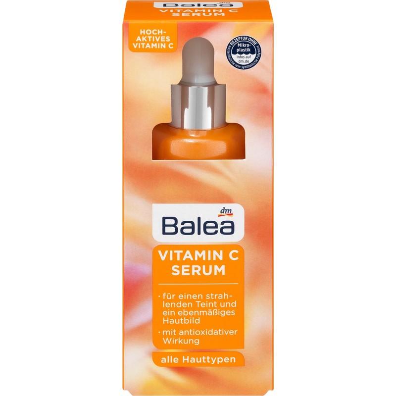 (Bill Đức) Serum Vitamin C Balea làm sáng da, đều màu da, chống lão hoá da, Hàng Đức chính hãng