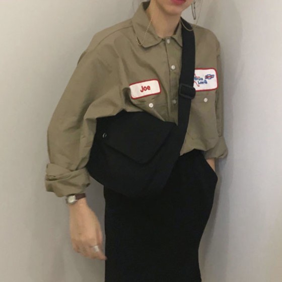 [Spot]Túi Đeo Chéo Màu Sắc Thời Trang Cho Nam Nữ