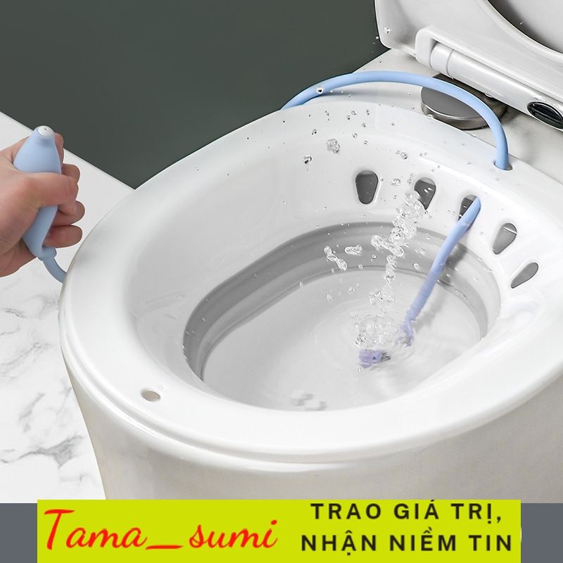 MÀU XÁM Chậu ngâm xông phụ khoa. chậu ngâm xông vùng kín, chậu ngâm trĩ