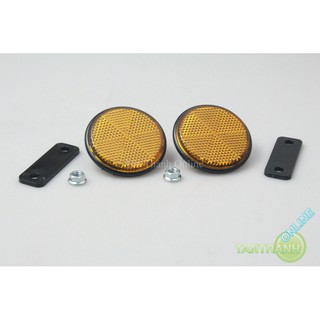 Tấm phản quang tròn + pát phía trước TLR