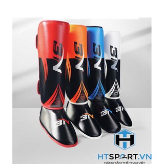 Giáp Bảo Hộ Chân Boxing, Khiên BN Muay Thái, Bảo Hộ Chân BN Shin Guards Chính Hãng Cao Cấp