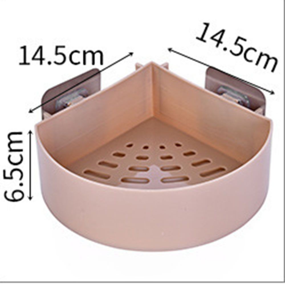 Giá Đỡ Đựng Xà Phòng Bằng Nhựa Gắn Góc Tường Không Cần Đinh Tiện Dụng Cho Phòng Tắm