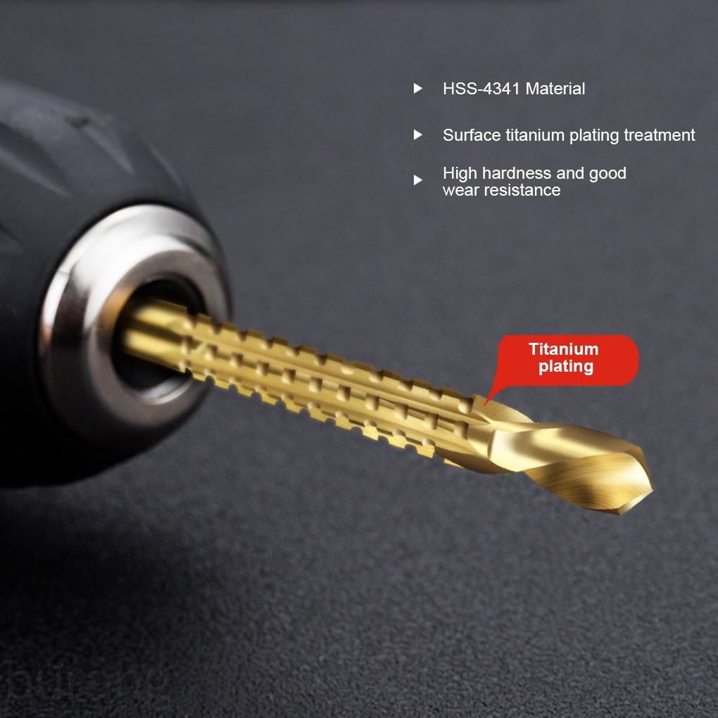 Bộ 6 mũi khoan tốc độ cao bằng thép dùng làm đồ gỗ