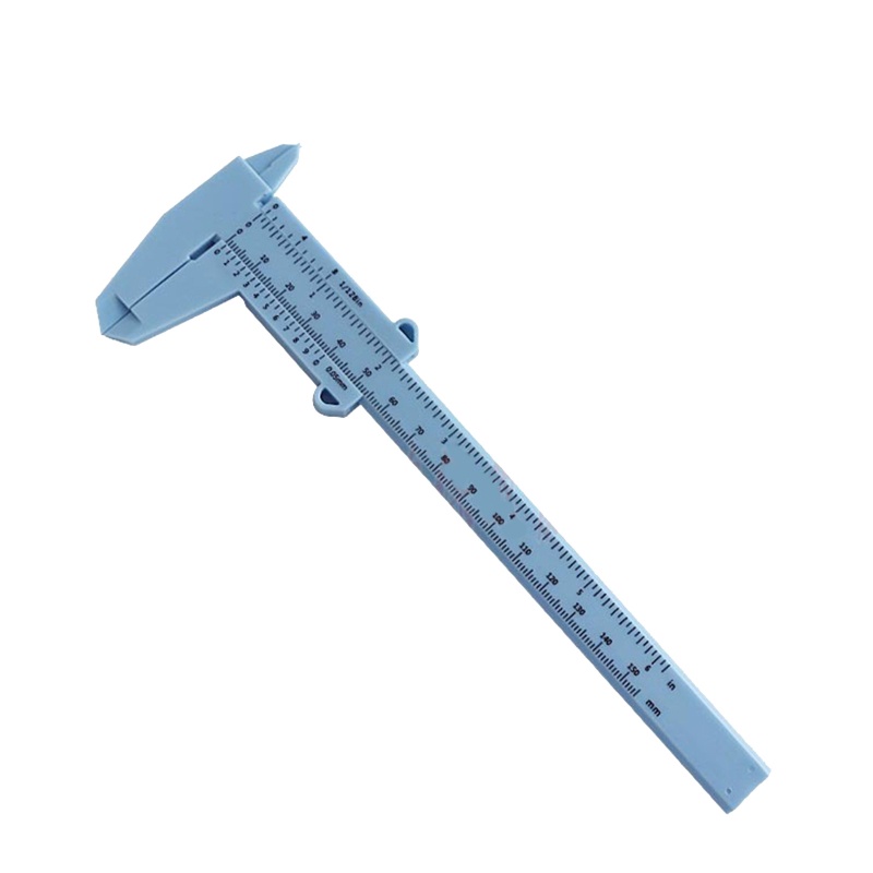 Thước Cặp Vẽ Lông Mày 150MM Bằng Nhựa Chuyên Dụng