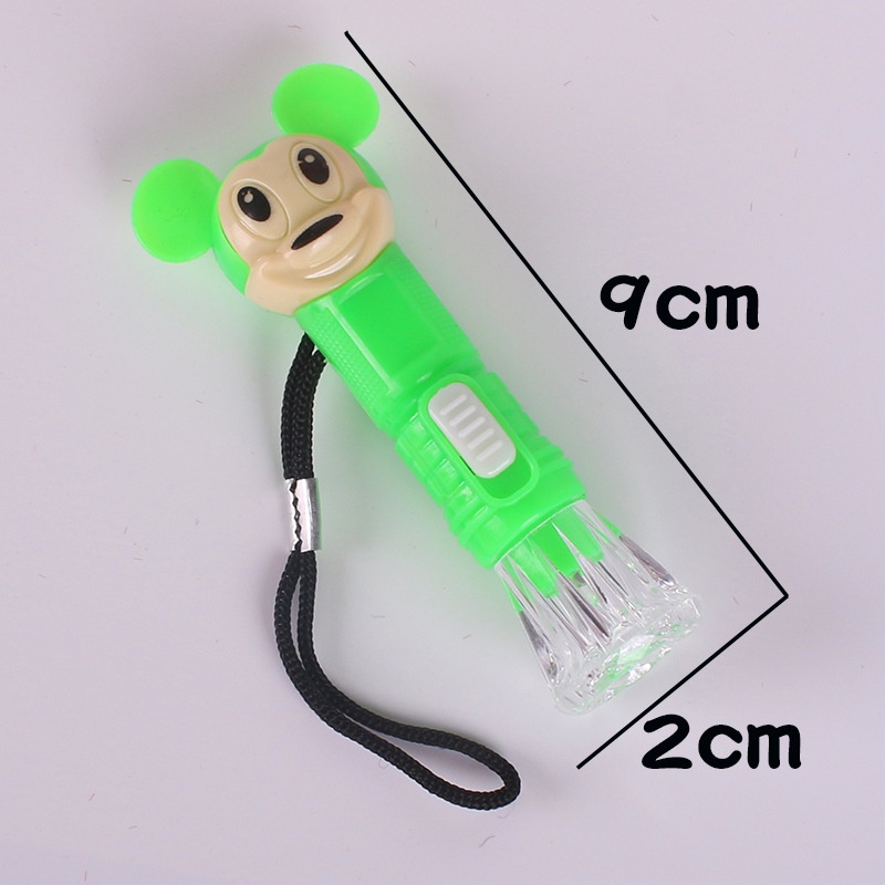 Đèn pin mini hình Mickey siêu sáng có kèm pin E814