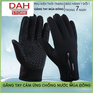 ❄2021❄ Găng Tay Mùa Đông, Găng Tay Cảm Ứng Điện Thoại Chống Nước Mùa Đông, Cho 1 Mùa Đông Ấm Áp
