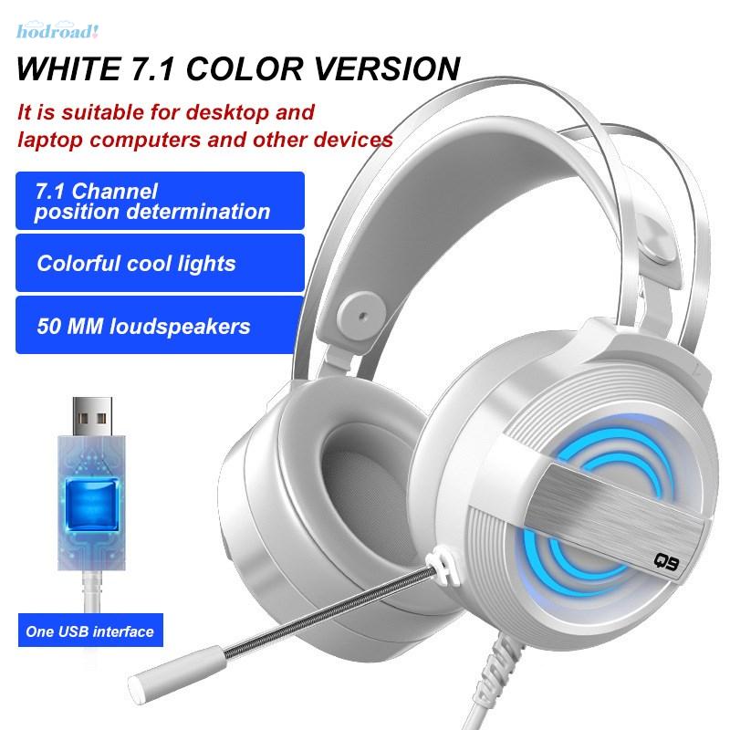 Tai Nghe Chơi Game Có Mic Và Đèn Led Q9 Usb 7.1 | BigBuy360 - bigbuy360.vn