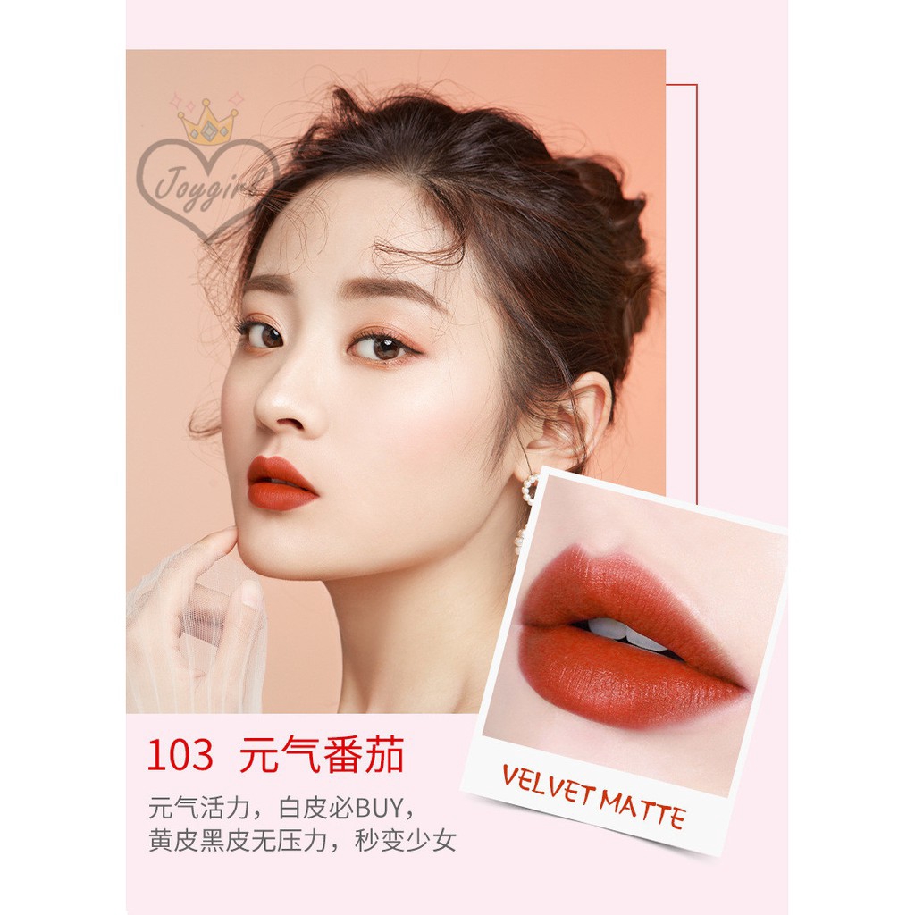 [Genuine] MAYCREATE Lip Gloss Set Lip Glaze Lipstick Lip Lacquer Velvet Mist Finish Matte Lip Cosmetics | BigBuy360 - bigbuy360.vn