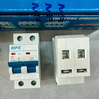 CẦU DAO TỰ ĐỘNG 2 CỰC MCB 2P MPE