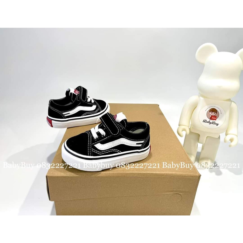 giày sneaker v.a  Ns cho bé trai bé gái size nhỏ ( Vans Mini)