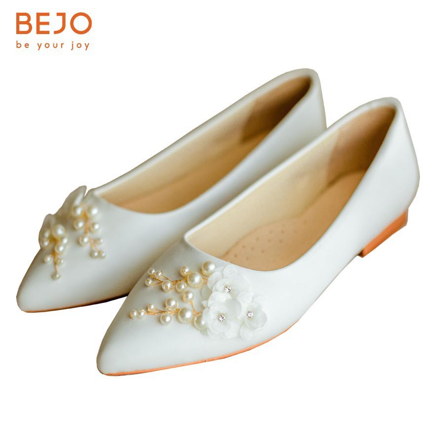 Giày Cưới Cao Cấp Bejo Búp Bê Mũi Nhọn - WEDDING SHOES