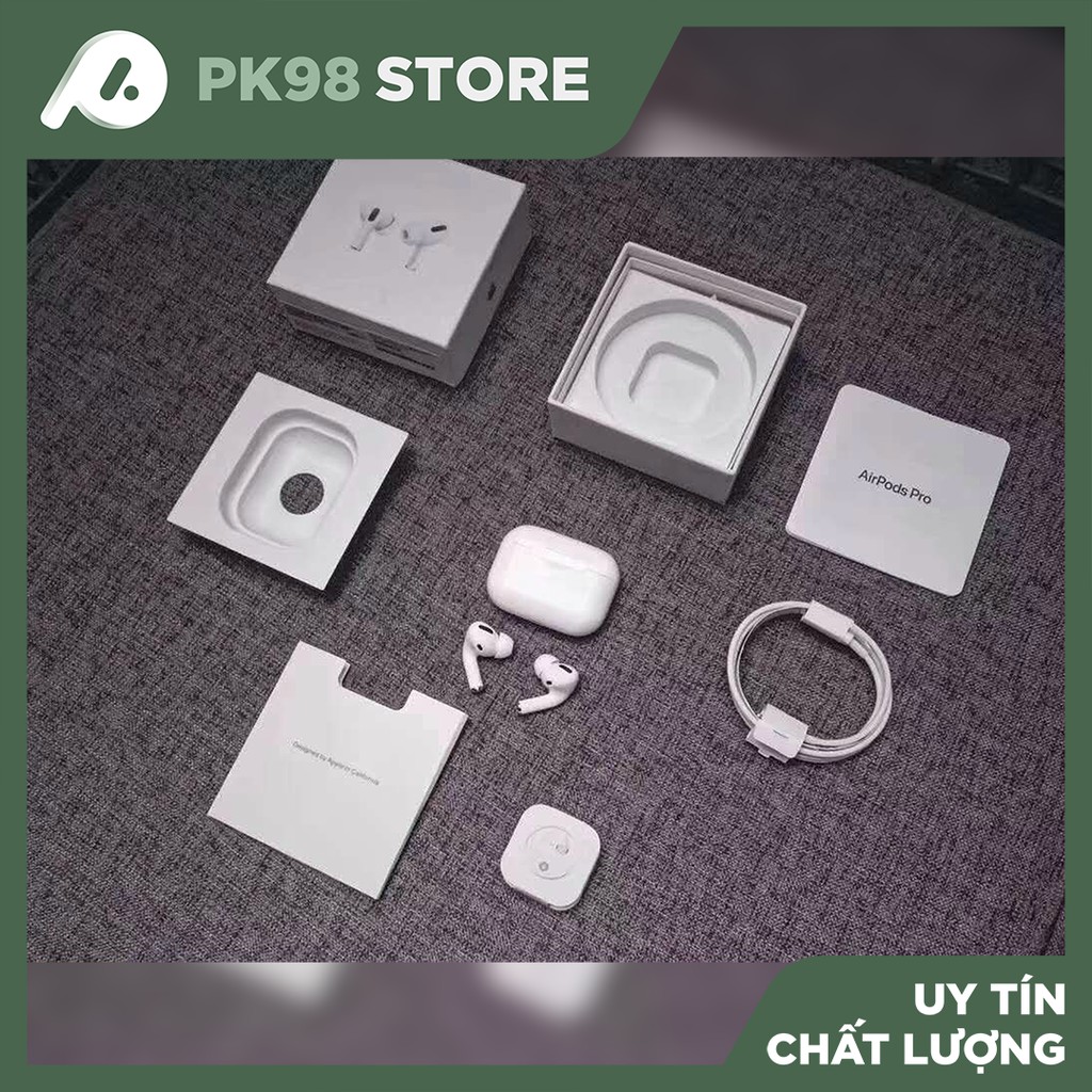 [Airpod Pro] TAI NGHE PRO BLUETOOTH, ĐỔI TÊN, ĐỊNH VỊ, PIN TRÂU, SẠC KHÔNG DÂY