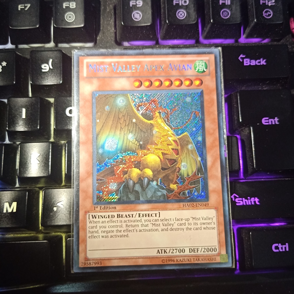 [YGOVKIDS] Bài Yu-Gi-Oh Mist Valley Apex Avian - HA02-EN049 - Secret Rare