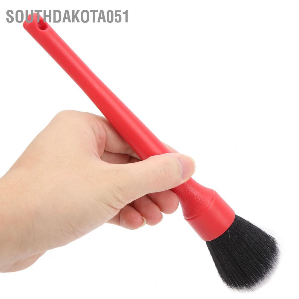 Hàng HOT 2pcs Cọ lông siêu mềm dùng vệ sinh chi tiết chuyên dụng cho nội thất xe hơi 【Southdakota051】