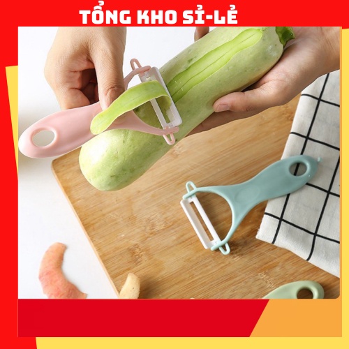 Dụng cụ nạo gọt trái cây, rau củ quả lưỡi sứ 88114 TỔNG KHO SỈ 88