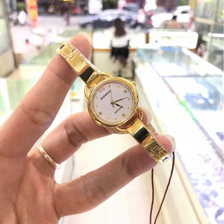 Đồng hồ nữ SUNRISE 9923SA trắng full hộp chính hãng, kính Sapphire chống xước