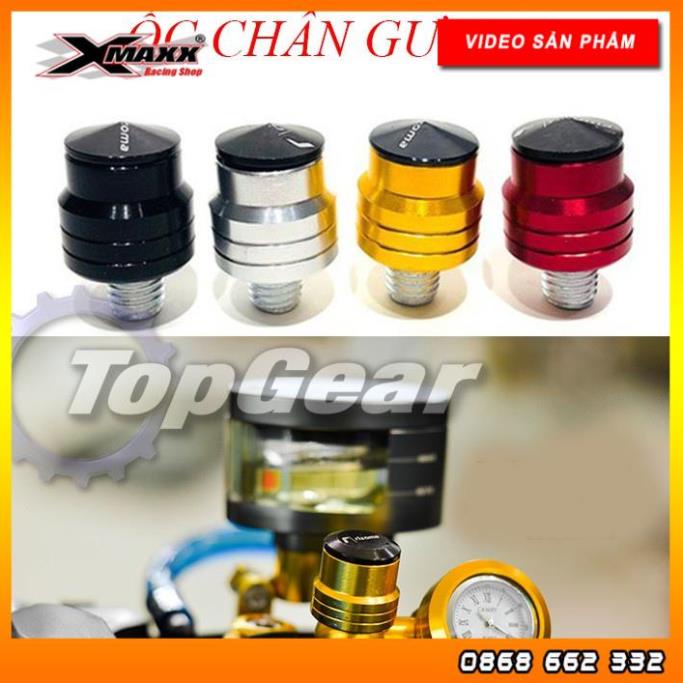 FreeShip- Ốc chân gương xe máy nhôm CNC có lắp bịt.Dùng cho các dòng xe Honda