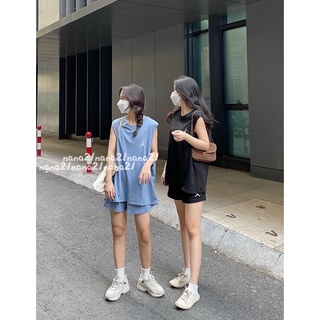 Set áo sát nách tanktop A056