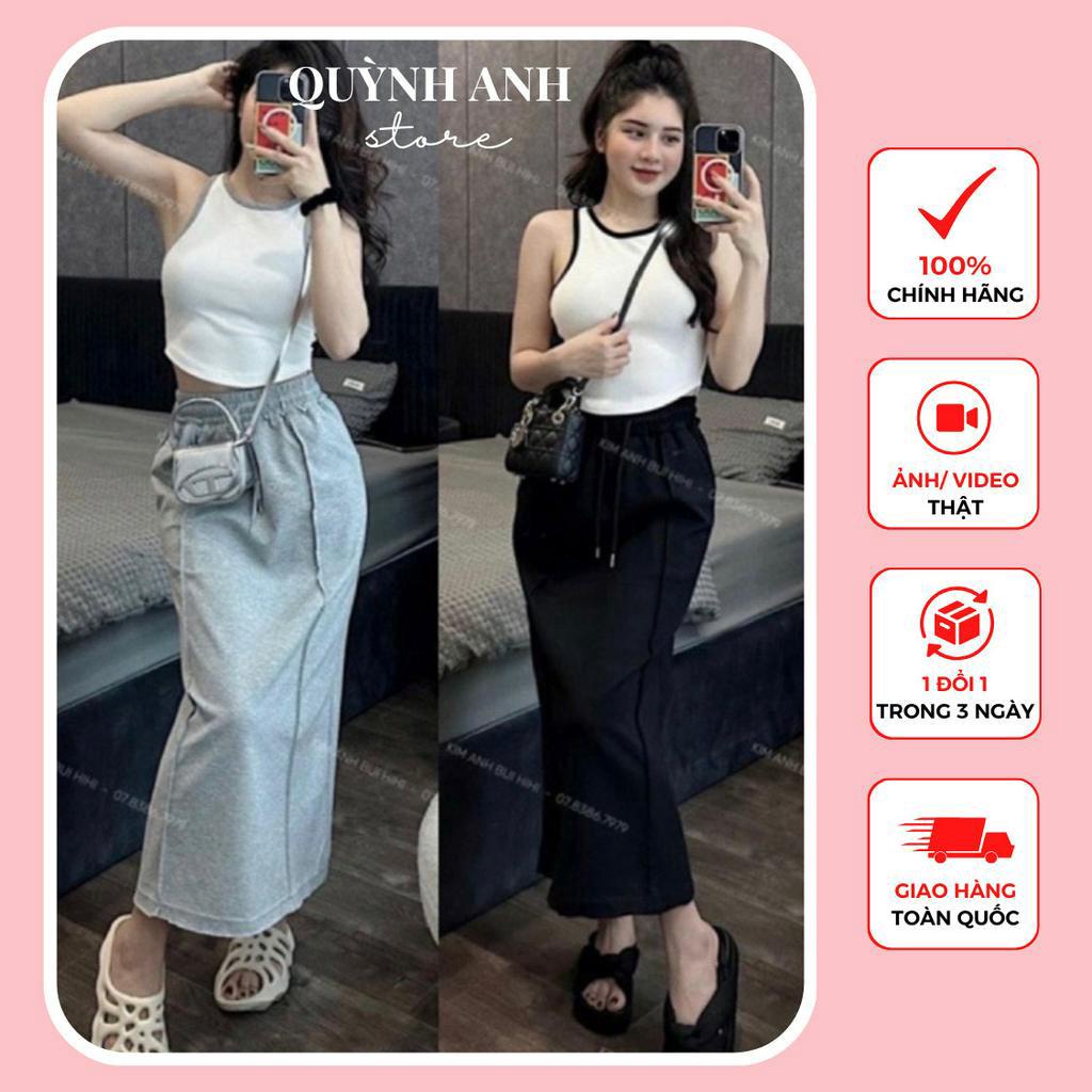 SET VÁY ÁO BA LỖ NỮ COTTON CAO CẤP MÙA HÈ