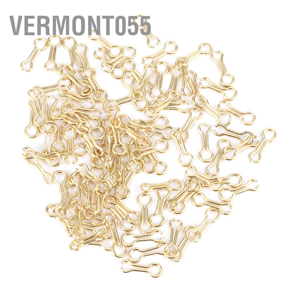 Vermont055 300PCS Carp Fishing Wire Eyes Sinker Steel Alloy Screw Leads Mould Loops Tackle Accessory