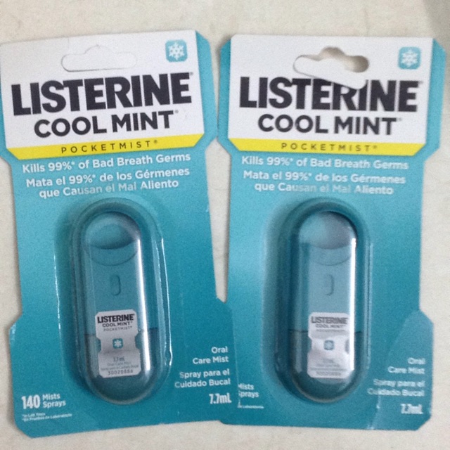 Xịt thơm miệng Listerine