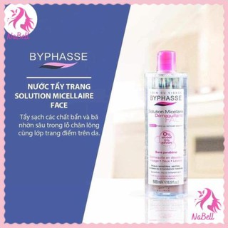 TẨY TRANG / BYPHASSE / Tẩy trang Byphasse Solution Micerallaire Face 500ml