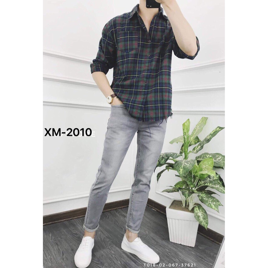 Quần jean nam trơn cao cấp hàng đẹp chuẩn vải tốt dày đẹp | BigBuy360 - bigbuy360.vn