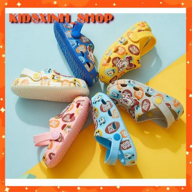 Dép Sục Cho Bé ♥ FREESHIP ♥  Dép Sục Cao Su Mickey Bobdog Cho Bé KX119