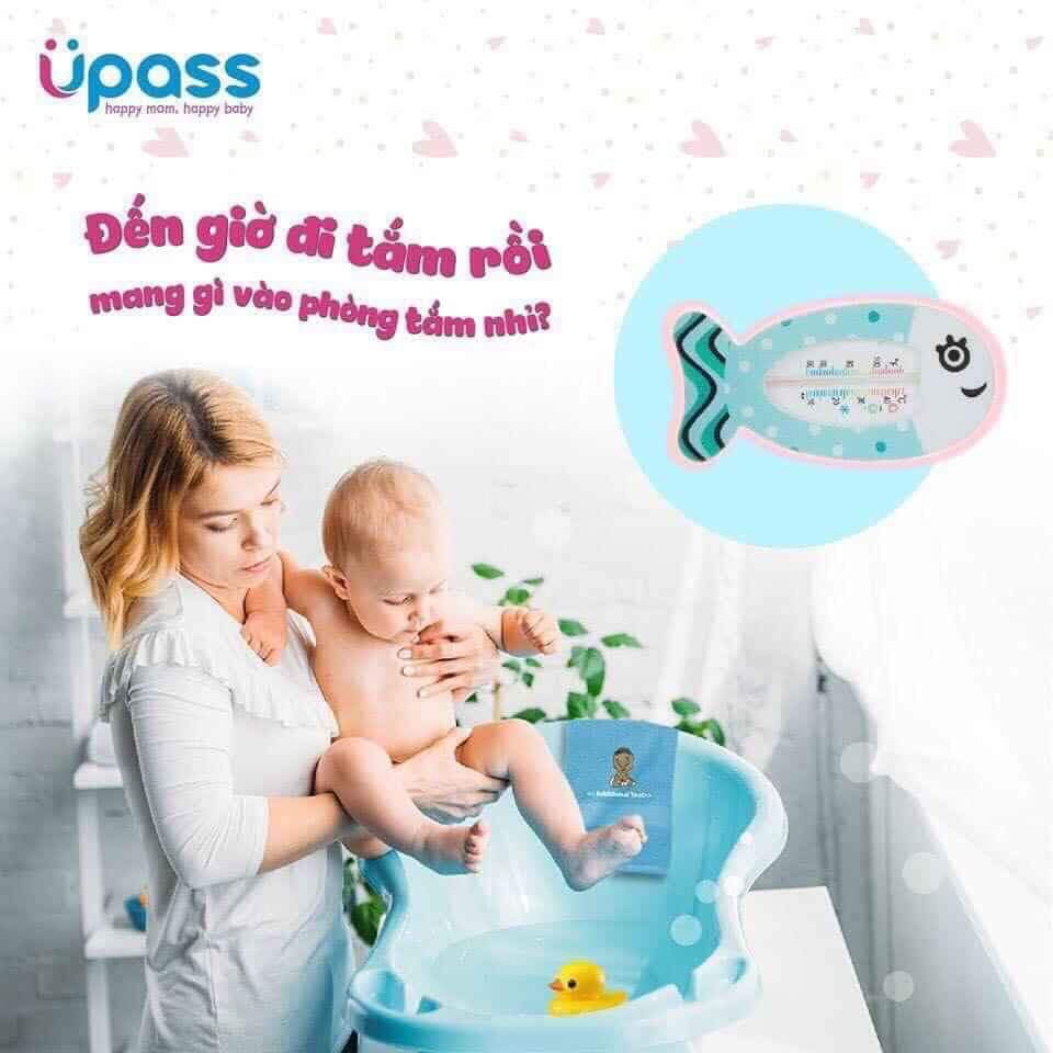 Nhiệt kế đo nhiệt độ nước tắm bé UPASS Thailan hình CÁ