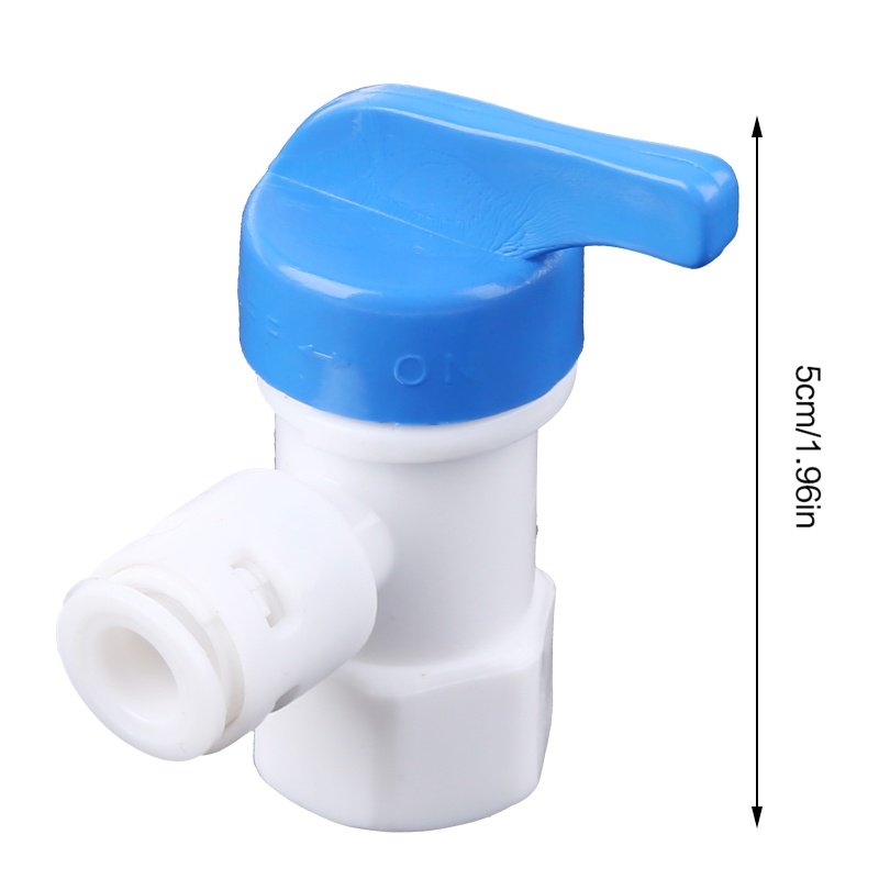 Hệ Thống Lọc Thẩm Thấu Ngược 4 Ống Cho Van Bể Chứa Nước Pu
