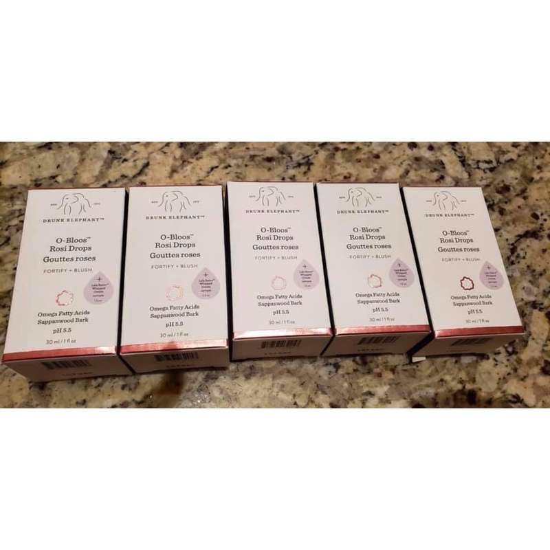 Serum Má Hồng Drunk Elephant O-Bloos Rosi Drops 30ml
