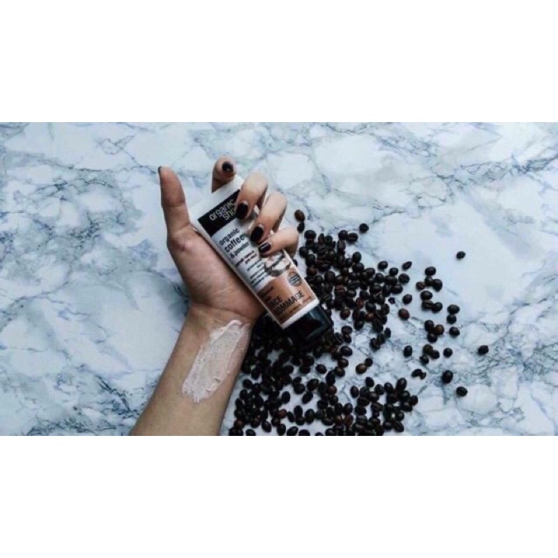 Tẩy Da Chết Mặt Organic Shop Organic Coffee Nga