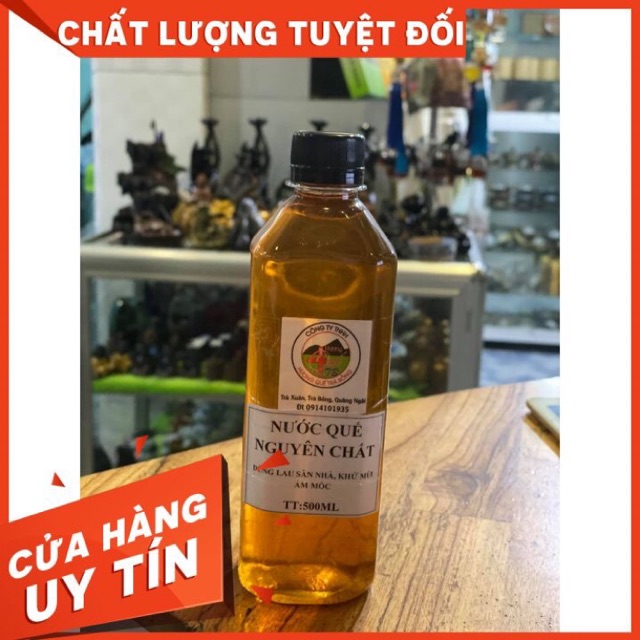 Nước quế lau sàn cty Hương Quế Trà Bồng