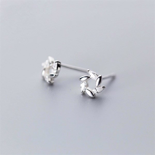Bông tai bạc Tiệm bạc 21 Centimeters Nguyệt Quế