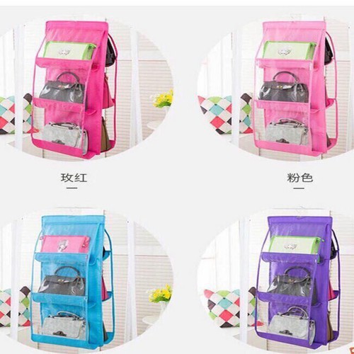 Giá treo túi xách 6 ngăn