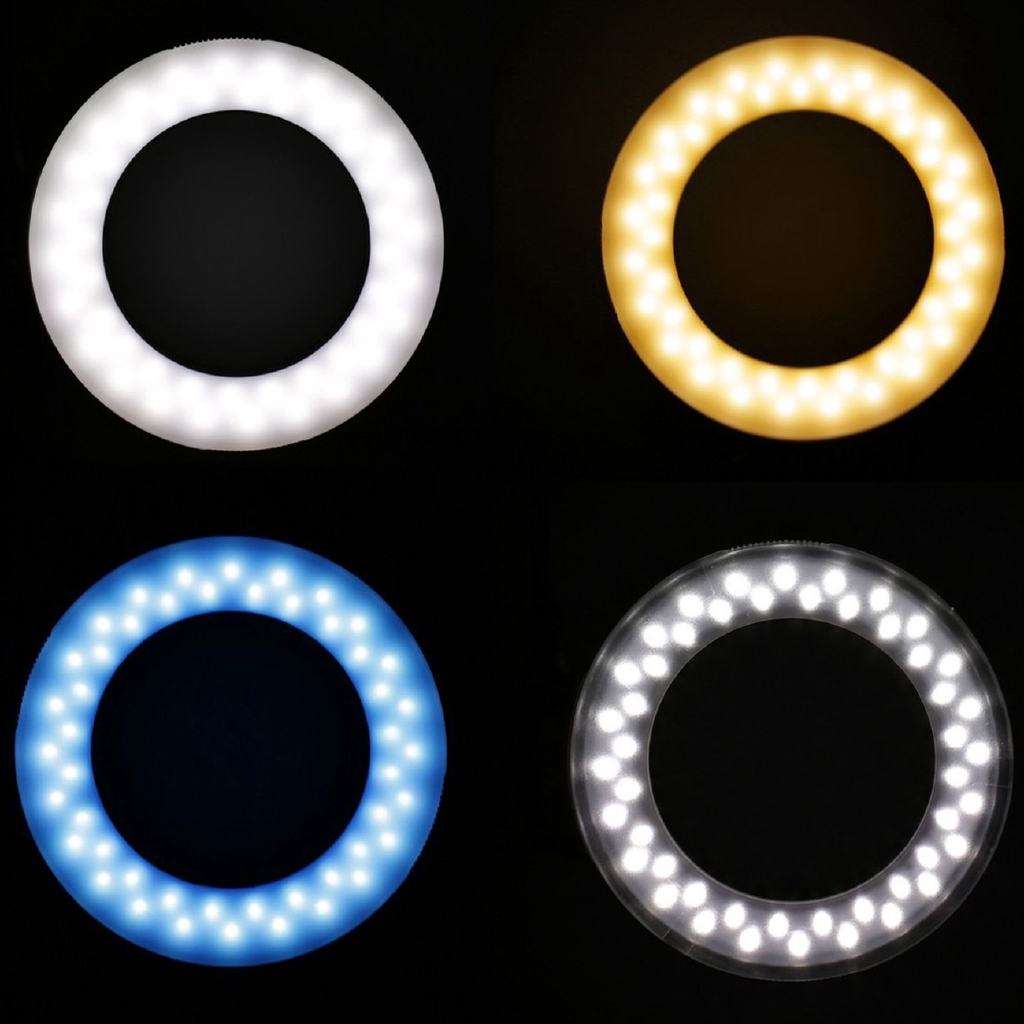 A Macro LED Ring Flash Light For Canon For Nikon For Panasonic For Pentax Camera
