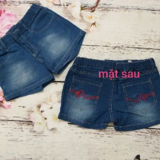 Quần bò giấy bé gái